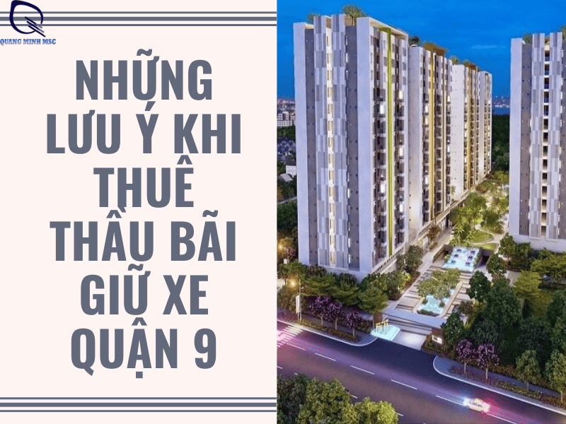 thầu bãi giữ xe quận 9